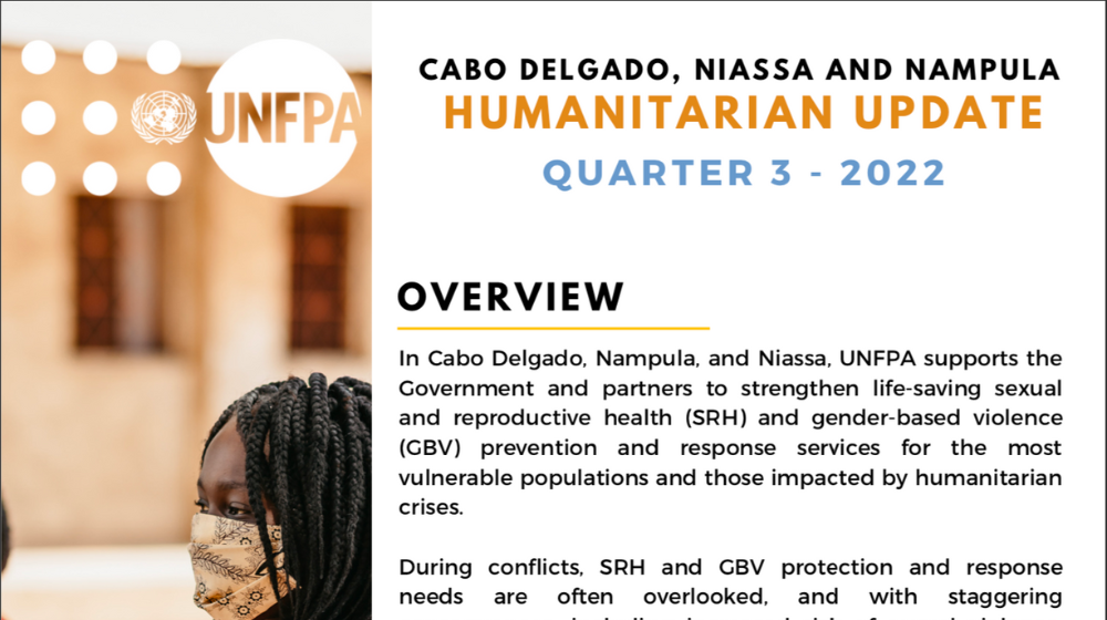  UNFPA Mozambique Humanitarian Update