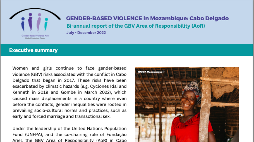GBV AoR bi-annual report 