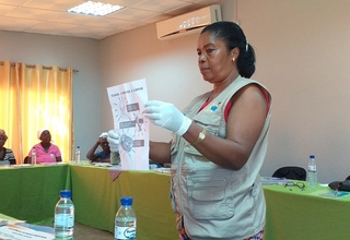 Training with traditional midwives in Nhamatanda - UNFPA Mozambique
