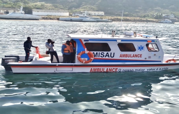 New ambulance boat will bring women and girls closer to reproductive health services