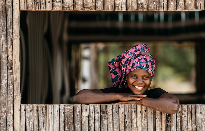 Sifa, 19 anos, de Quissanga, em Moçambique.
