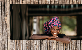 Sifa, 19 anos, de Quissanga, em Moçambique.