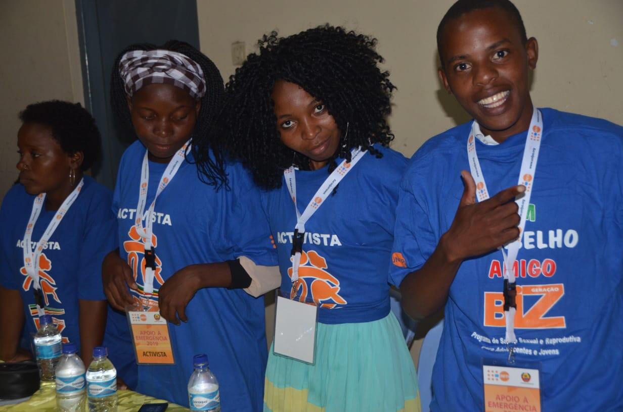 Training of activists to work in areas affected by cyclone Idai - ©UNFPA Mozambique / Alex Muianga