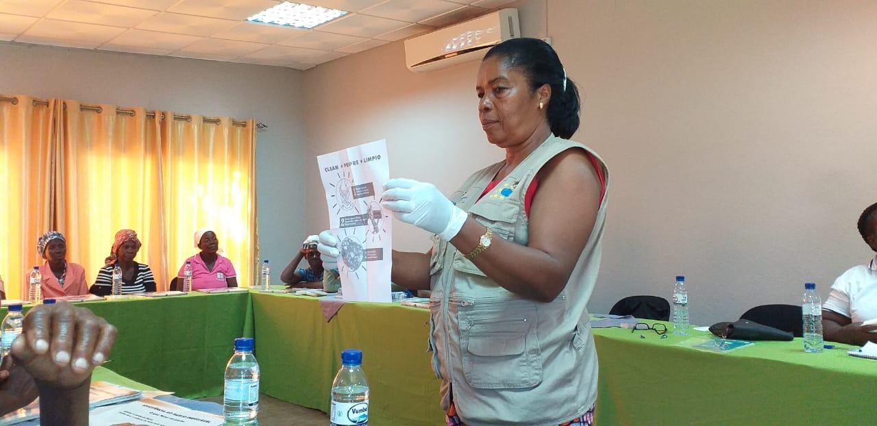 Treinamento com parteiras tradicionais em Nhamatanda - UNFPA Moçambique