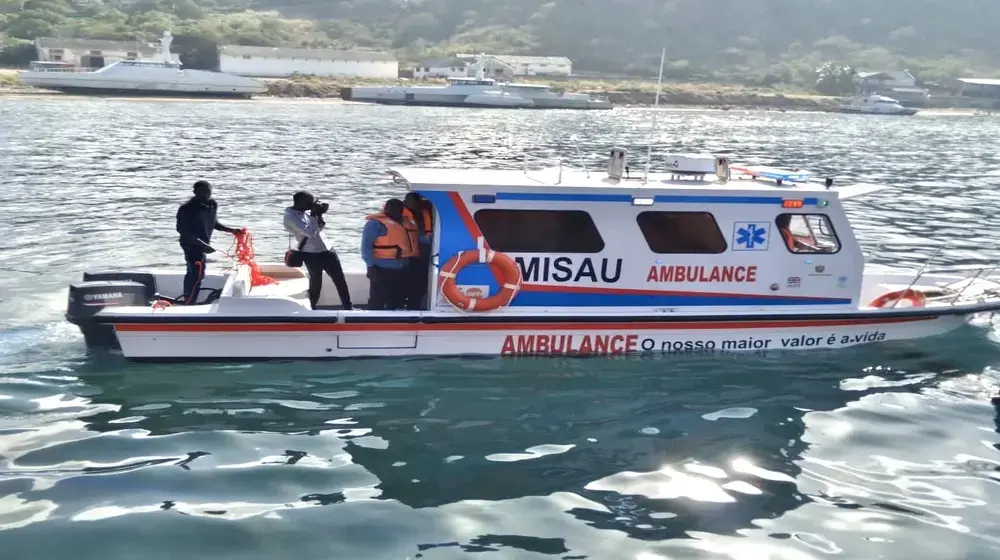 New ambulance boat will bring women and girls closer to reproductive health services