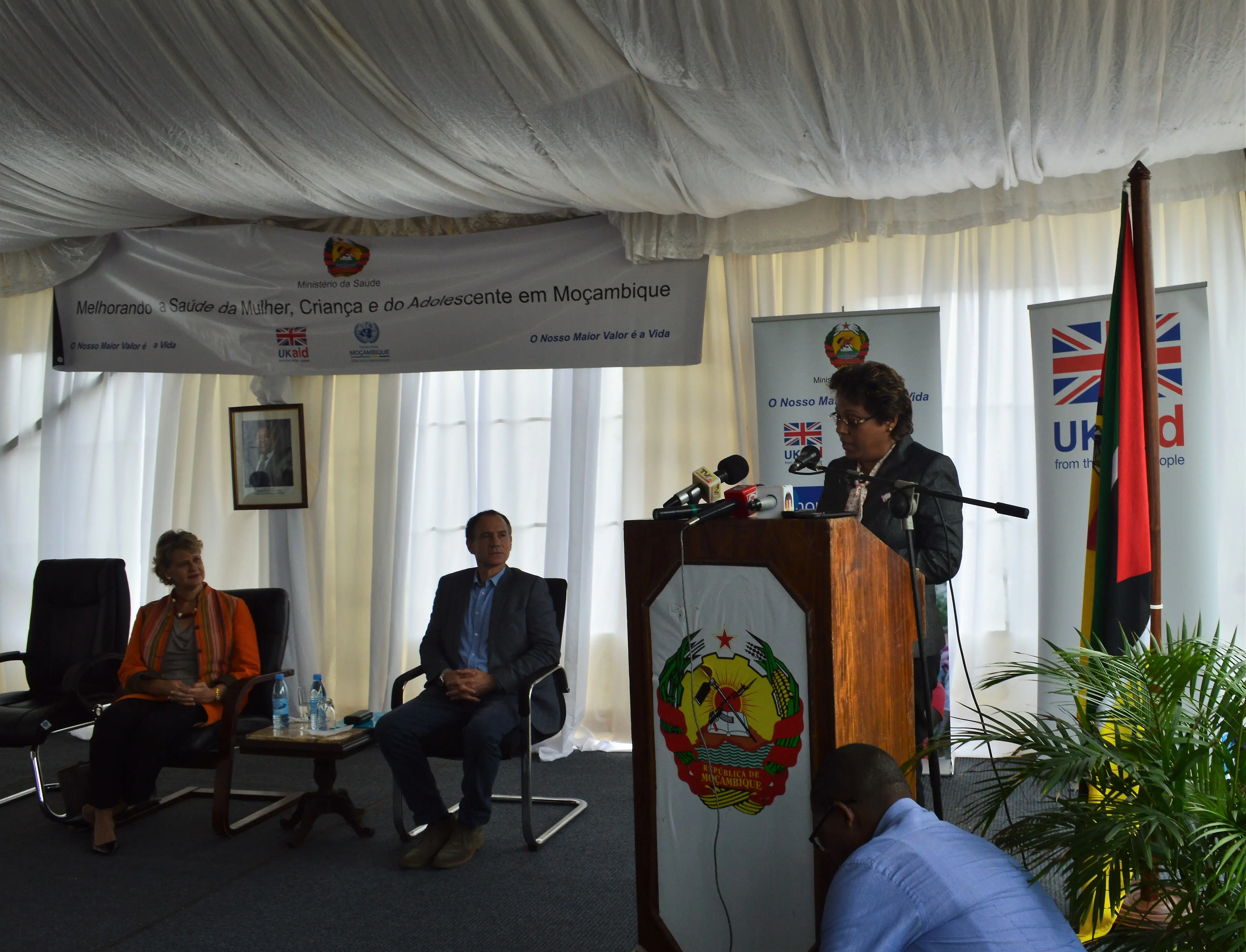 Lançamento do Programa Conjunto das Nações Unidas financiado pelo Reino Unido