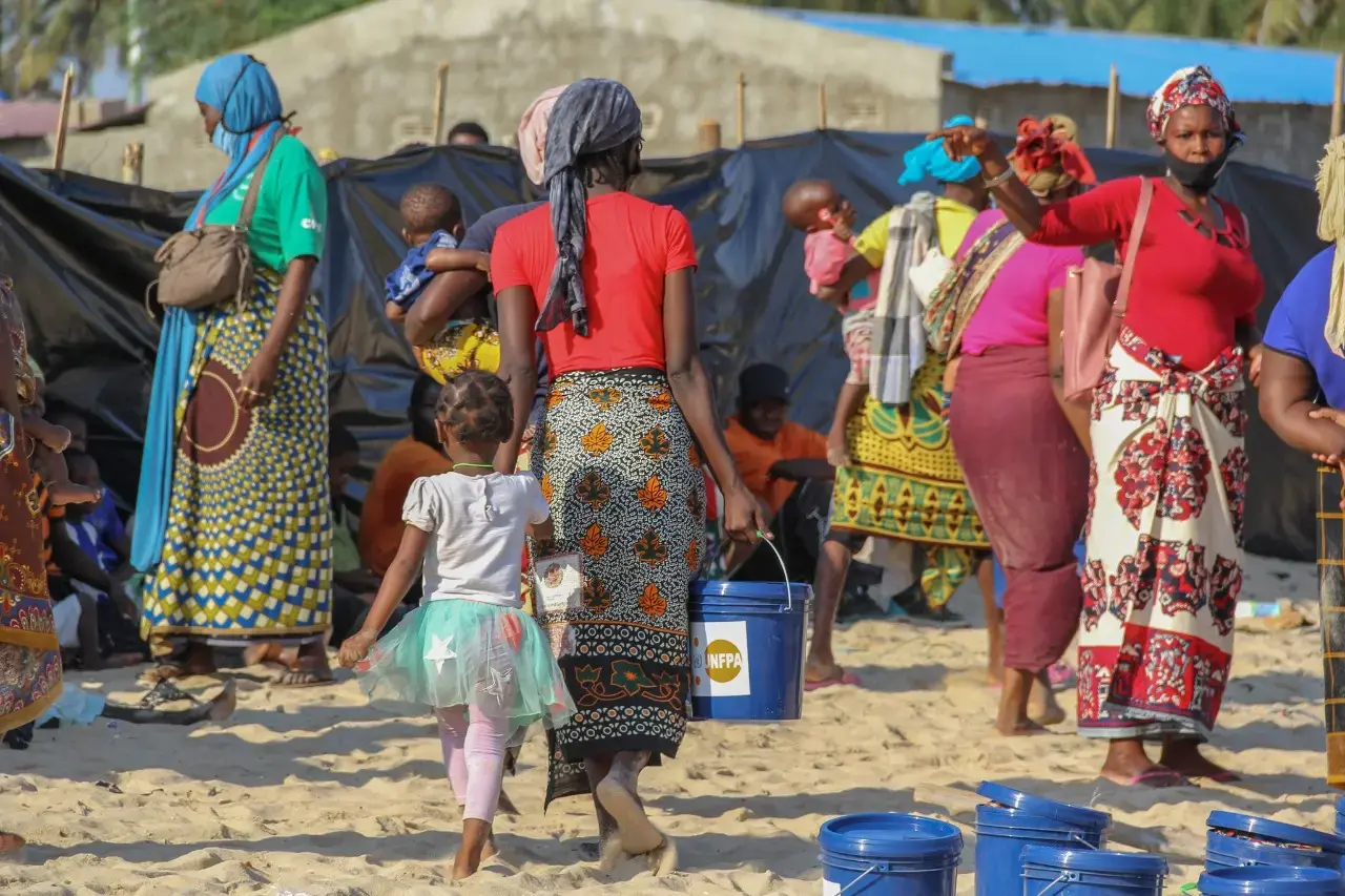 O CUSTO DA INAÇÃO: UNFPA apela por $12 milhões para a saúde e segurança de mulheres e raparigas em risco com o agravamento da insegurança em Cabo Delgado, Moçambique