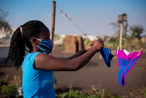 Mozambique, Angola help girls manage menstrual health and hygiene in crises and beyond