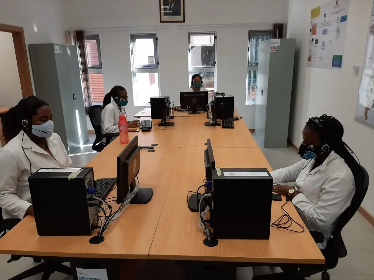 Life-saving medical advice and information to thousands in Mozambique now possible through COVID-19 free call center 