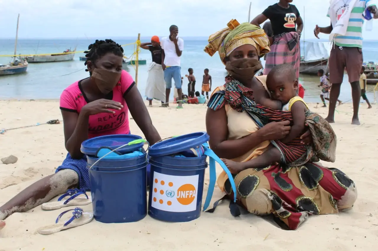 Sexual and reproductive health and GBV services critical as nearly 6,000 displaced women and children arrive in Pemba, Cabo Delgado