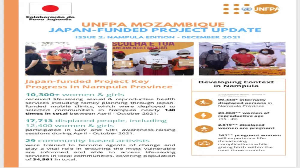 Japan - funded Project Update #2 Nampula edition